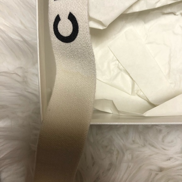 CHANEL SUSPENDERS WHITE/BLACK 🖤🤍 - Picture 5 of 7